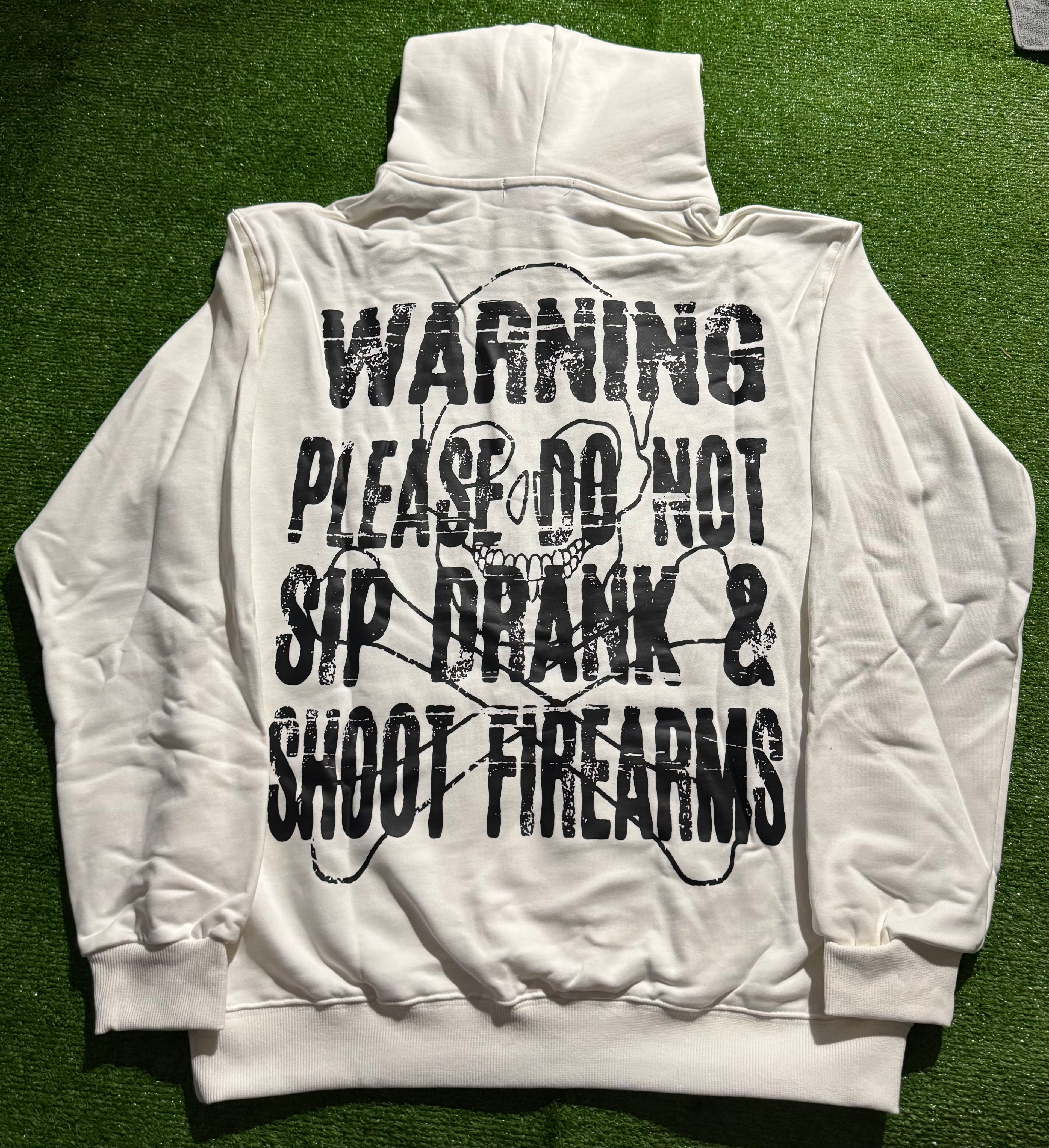 White hoodie 