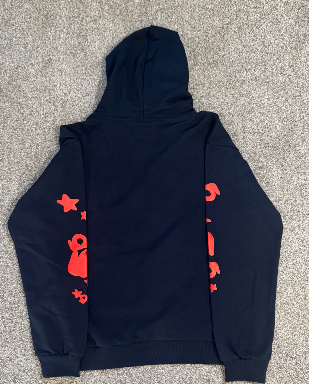 Black Graphic Design Hoodie