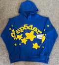 Blue Graphic Design Hoodie