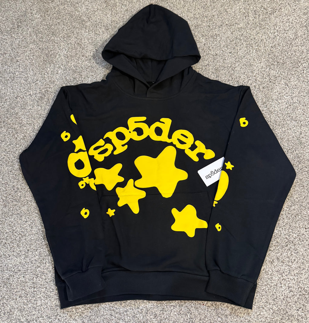 Black Graphic Design Hoodie