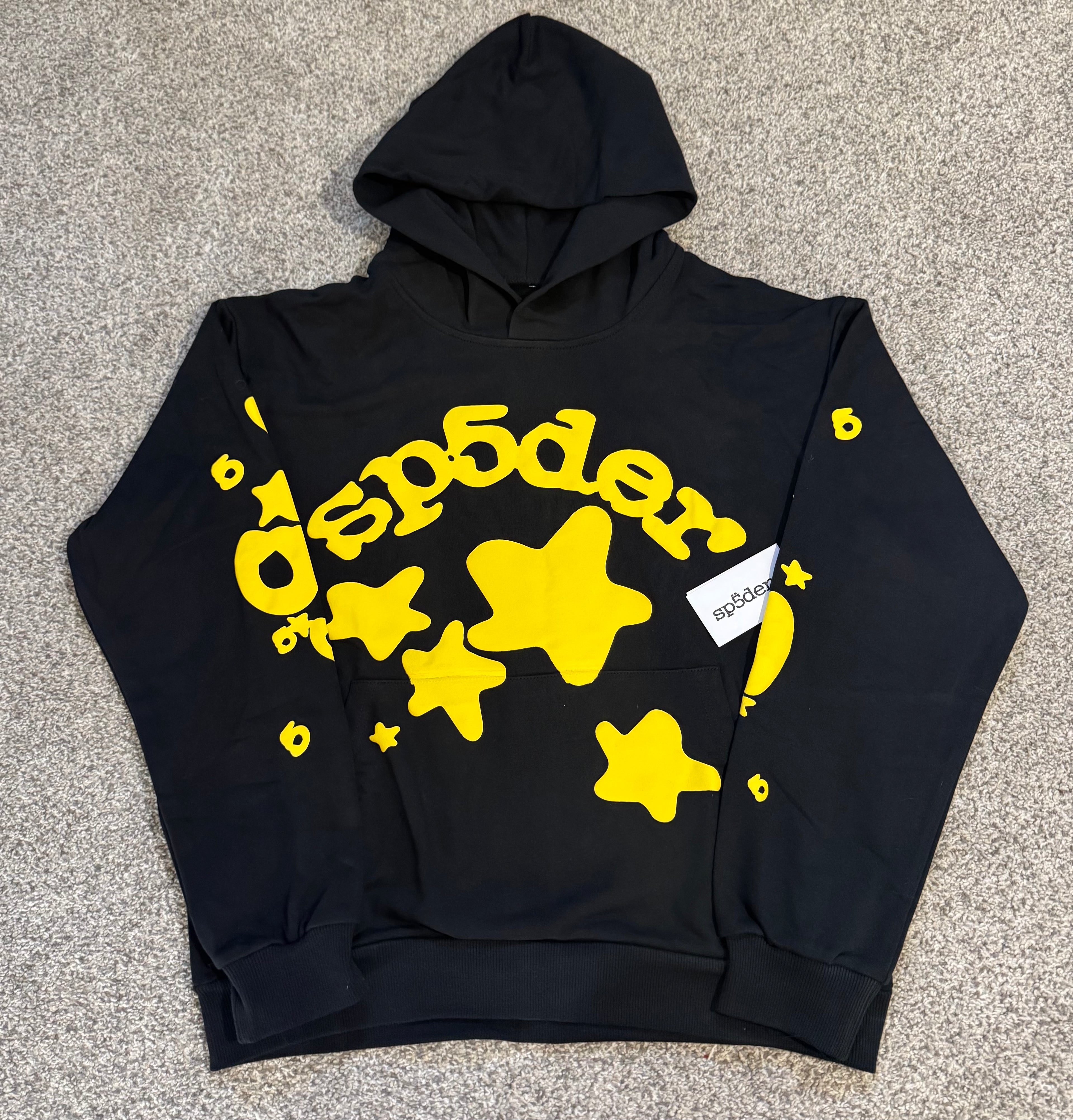 Black Graphic Design Hoodie