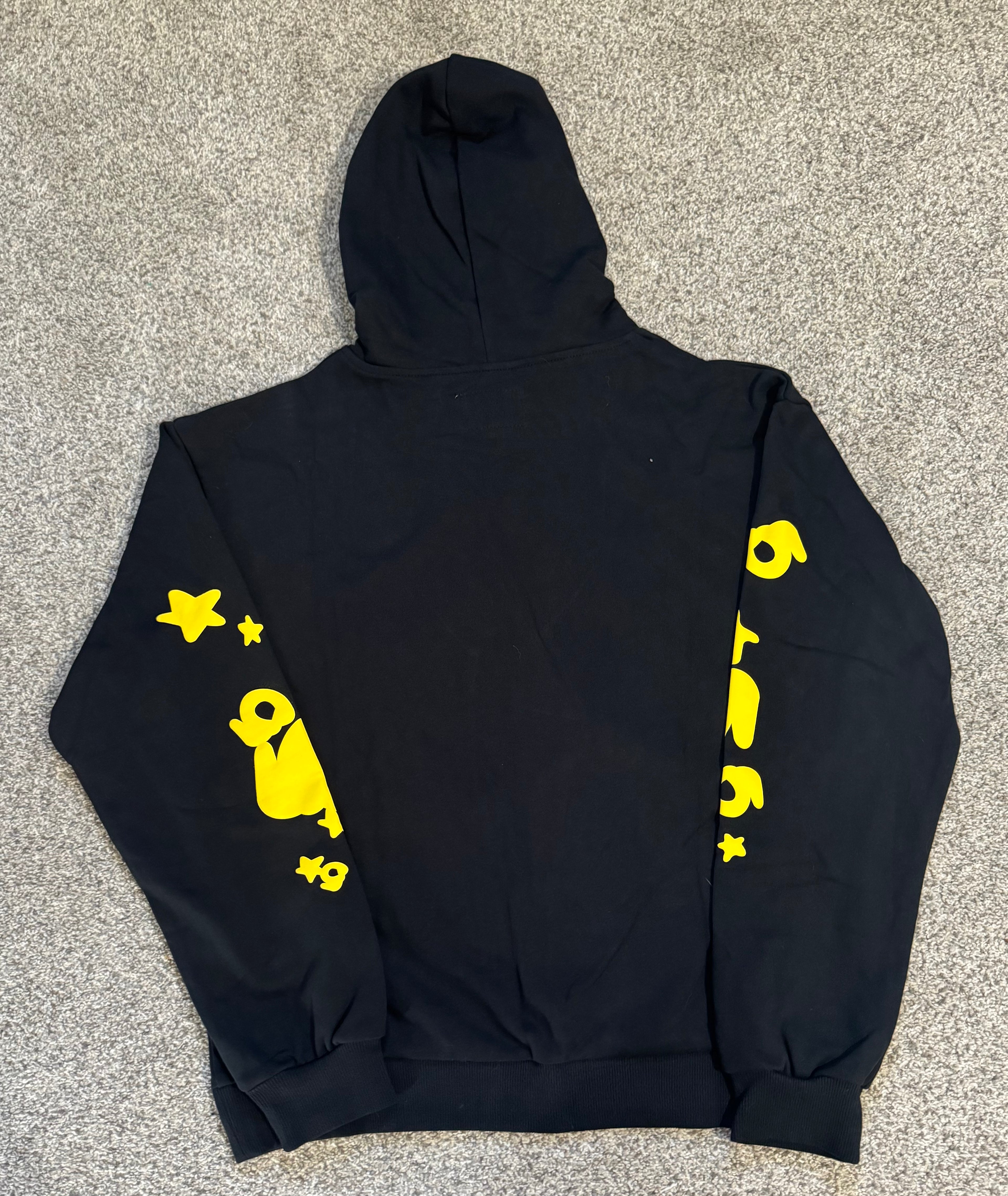 Black Graphic Design Hoodie