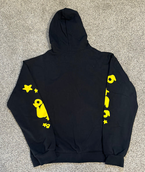 Black Graphic Design Hoodie