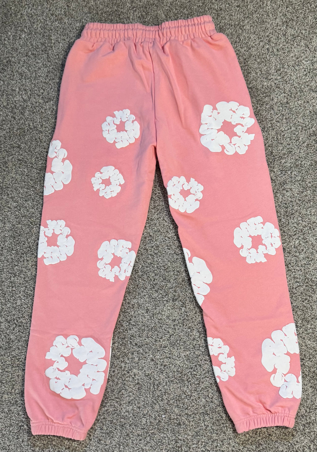 Pink Graphic Design Sweatpants